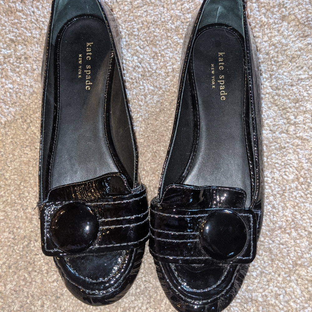 Kate spade leather flats